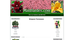 Desktop Screenshot of mattbardes.com