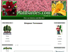 Tablet Screenshot of mattbardes.com